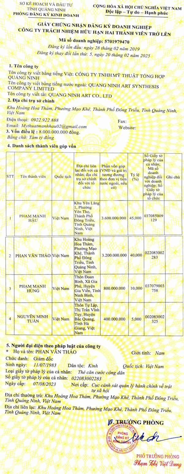 Giấy phép kinh doanh
